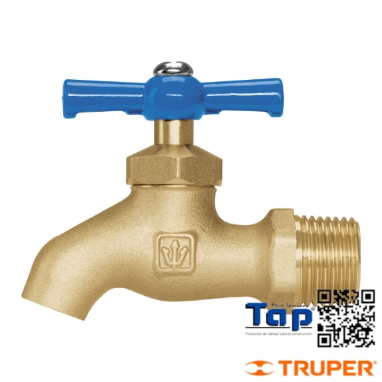 Imagen de LLAVE NARIZ LATÓN 135 G ENTRADA 013 1/2" FOSET