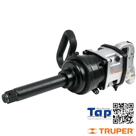 Imagen de LLAVE NEUMATICA IMPACTO INDUST 025 1" TRUPER