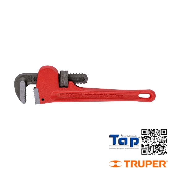 Imagen de LLAVE STILSON  200 8" CUERPO HIERRO MALEABLE PRETUL