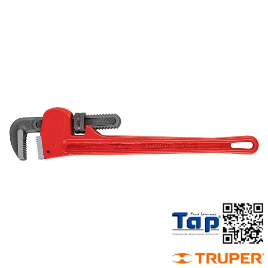 Imagen de LLAVE STILSON  450 18" CUERPO HIERRO MALEABLE PRETUL