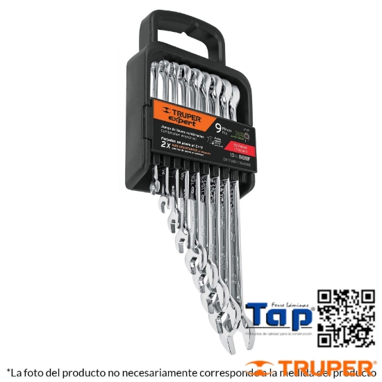 Imagen de LLAVES COMBI MM PULIDAS TRUPER EXPERT JGO  9