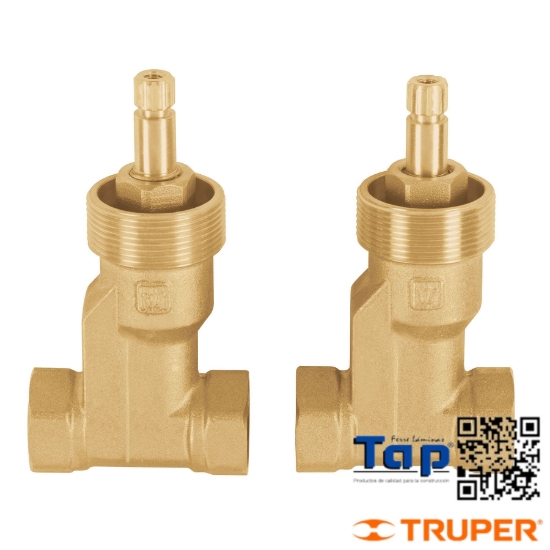 Imagen de LLAVES EMPOTRAR ROSCABLES FOSET JGO 2