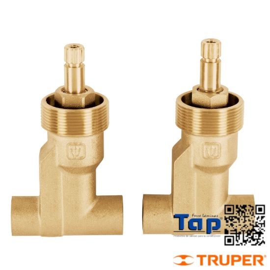 Imagen de LLAVES EMPOTRAR SOLDA FOSET JGO 2