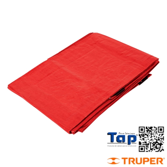 Imagen de LONA 3X3 M ROJA PRETUL