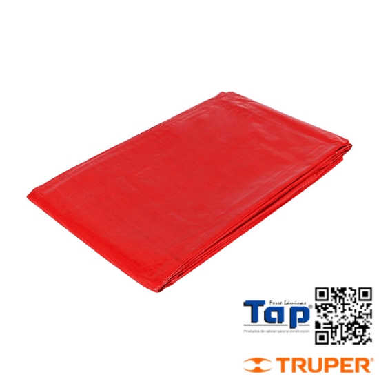 Imagen de LONA 4X4 M ROJA PRETUL