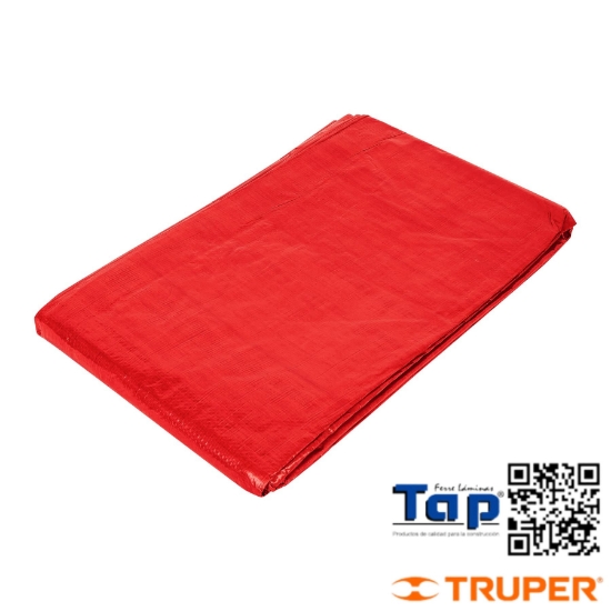 Imagen de LONA 4X5 M ROJA PRETUL
