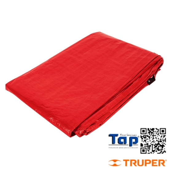 Imagen de LONA 4X6 M ROJA PRETUL