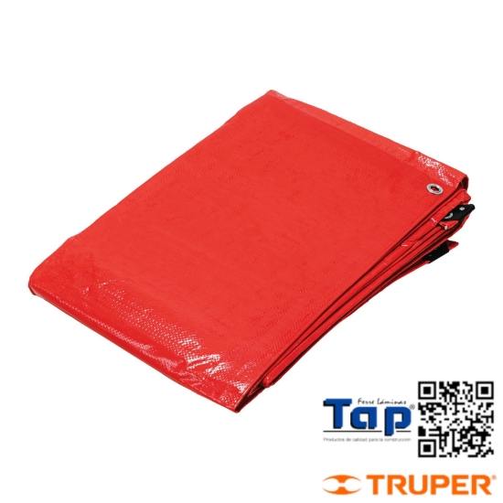 Imagen de LONA 5X6 M ROJA PRETUL