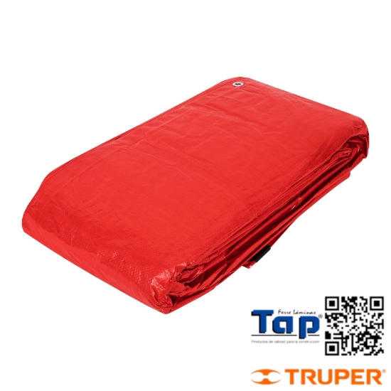 Imagen de LONA 6X12 M ROJA PRETUL