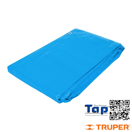Imagen de LONA 6X6 M AZUL PRETUL