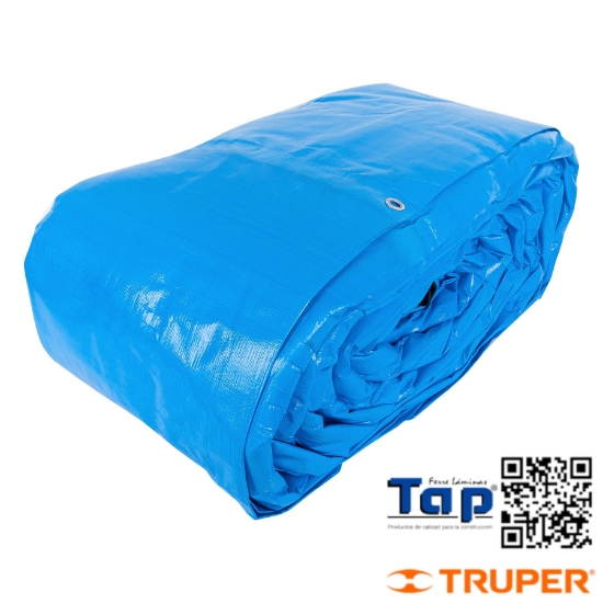 Imagen de LONA REFZDA 9X14 M AZUL