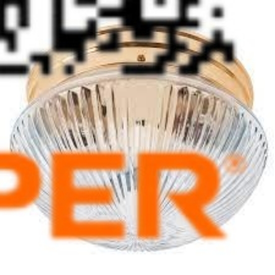 Imagen de LUMINARIO DECORATIVO 15X24 CM PANTALLA CRISTAL S/LAMP