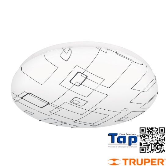 Imagen de LUMINARIO LED 18 W PLAFON DECORATIVO CUADROS LUZ DIA
