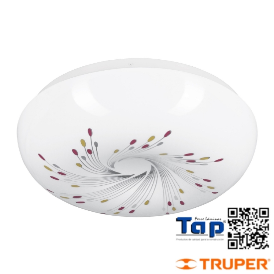Imagen de LUMINARIO LED 18 W PLAFON DECORATIVO ESPIRAL LUZ DIA