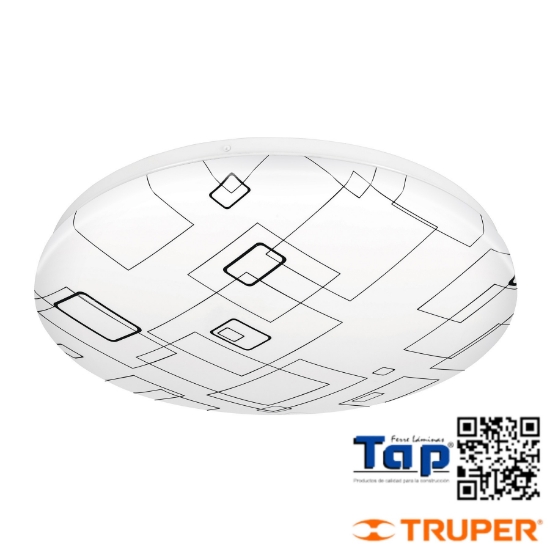 Imagen de LUMINARIO LED 22 W PLAFON DECORATIVO CUADROS LUZ DIA