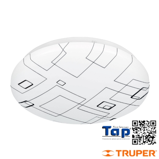 Imagen de LUMINARIO LED 8 W PLAFON DECORATIVO CUADROS LUZ DIA VOLTECK