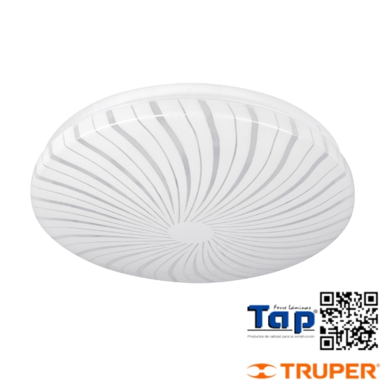 Imagen de LUMINARIO LED 8 W T PLAFON DECORATIVO LUZ CALIDA VOLTECK