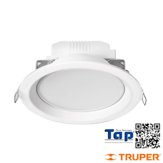 Imagen de LUMINARIO LED EMPOTRADO REDONDO  6 W LUZ DIA VOLTECK