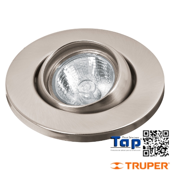 Imagen de LUMINARIO REDONDO SATIN SPOT ESFERICO LAMP NO INCLUIDA