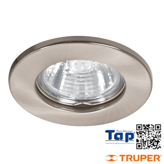 Imagen de LUMINARIO REDONDO SATIN SPOT FIJO LAMP NO INCLUIDA
