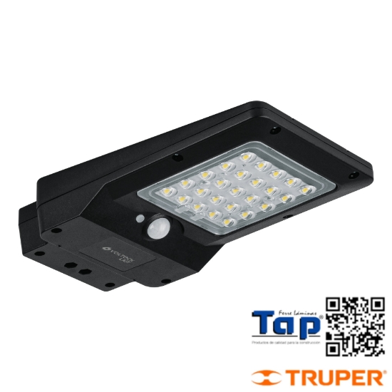 Imagen de LUMINARIO SUBURBANO LED  4 W C PANEL SOLAR VOLTECK