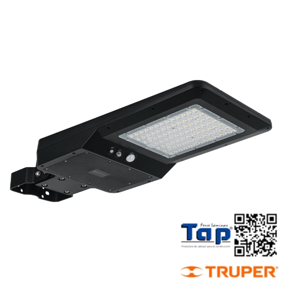 Imagen de LUMINARIO SUBURBANO LED 40 W C/PANEL SOLAR Y CONTROL REMOTO