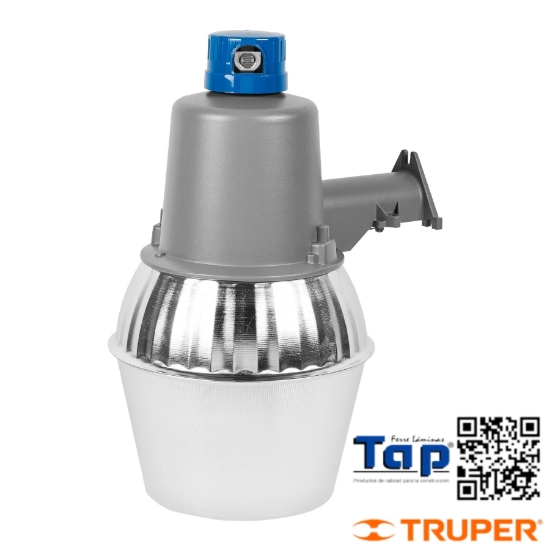 Imagen de LUMINARIO SUBURBANO METALICO 65 W SENSOR LUZ C LAMP