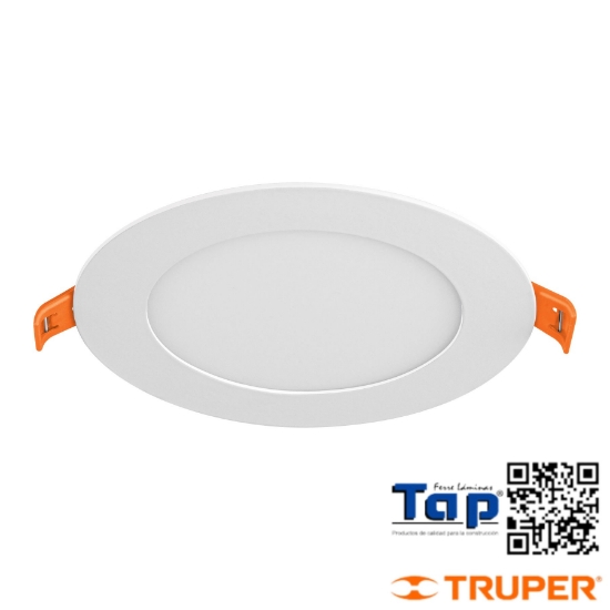 Imagen de LUMINARIO ULTRA DELGADO LED  6 W EMPOTRAR REDONDO LUZ CALIDA