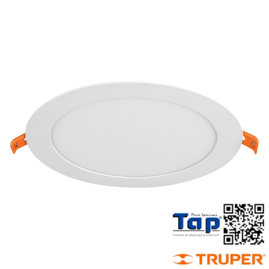 Imagen de LUMINARIO ULTRA DELGADO LED 12 W EMPOTRAR REDONDO LUZ CALIDA