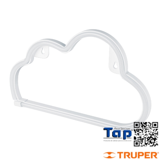 Imagen de LUZ NOCHE LED NUBE NEON VOLTECK