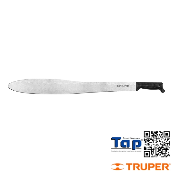 Imagen de MACHETE CAGUAYANO 600 24" CACHA NEGRA INYECTADA TRUPER