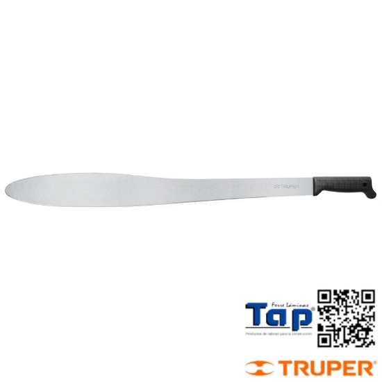 Imagen de MACHETE CAGUAYANO 675 27" CACHA NEGRA INYECTADA TRUPER