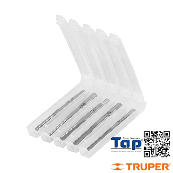 Imagen de MACHUELO SEMICONICO 004 5/32"X36 CUERDA FINA TRUPER