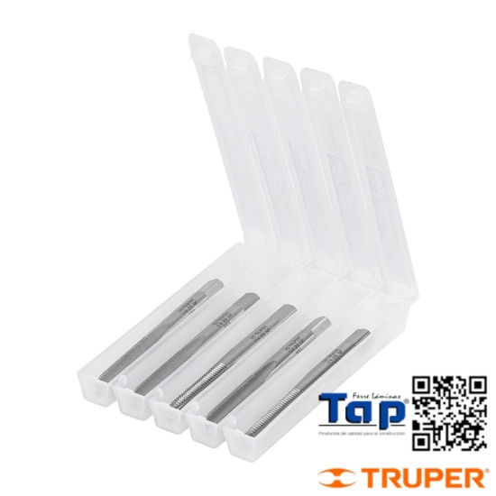 Imagen de MACHUELO SEMICONICO 006 1/4"X28 CUERDA FINA TRUPER