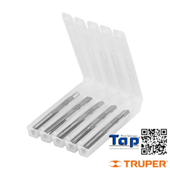 Imagen de MACHUELO SEMICONICO 008 5/16"X24 CUERDA FINA TRUPER