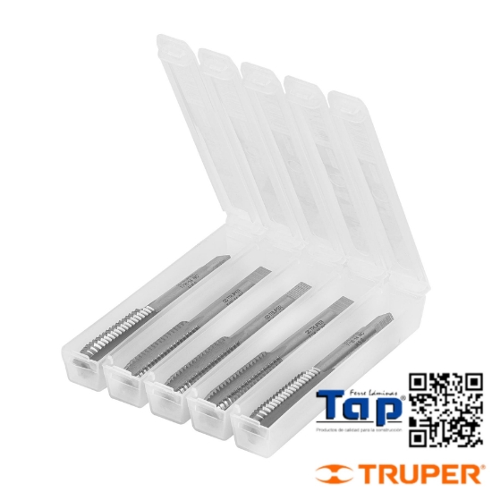 Imagen de MACHUELO SEMICONICO 011 7/16"X14 CUERDA GRUESA TRUPER