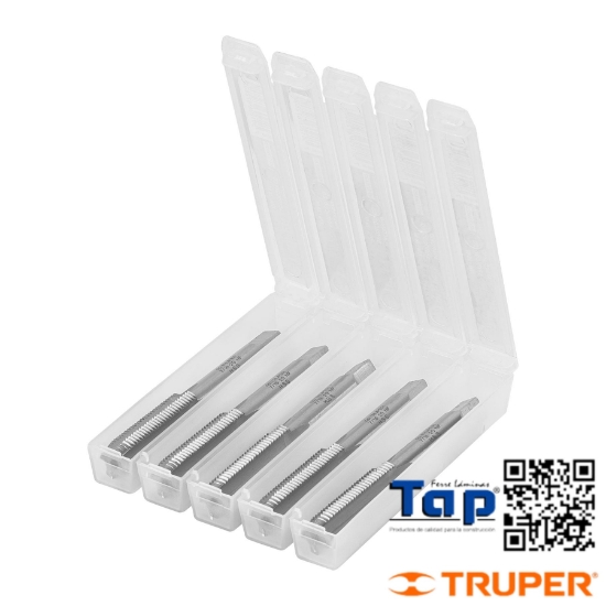 Imagen de MACHUELO SEMICONICO 011 7/16"X20 CUERDA FINA TRUPER