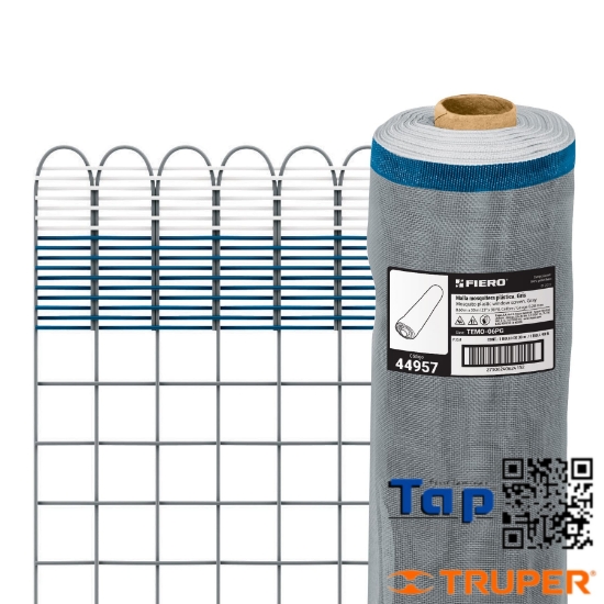 Imagen de MALLA MOSQUITERA  PCO GRIS ROLLO 30 MX0.6M