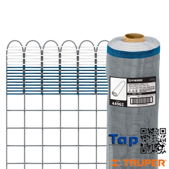 Imagen de MALLA MOSQUITERA  PCO GRIS ROLLO 30 MX1.5M