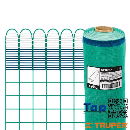 Imagen de MALLA MOSQUITERA  PCO VERDE ROLLO 30 MX0.9M