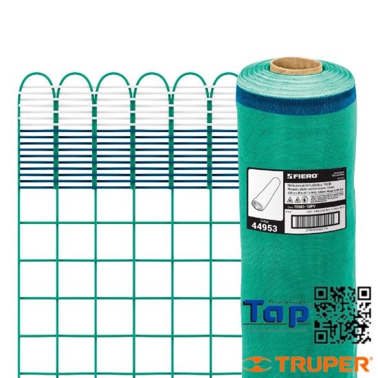 Imagen de MALLA MOSQUITERA  PCO VERDE ROLLO 30 MX1.05M