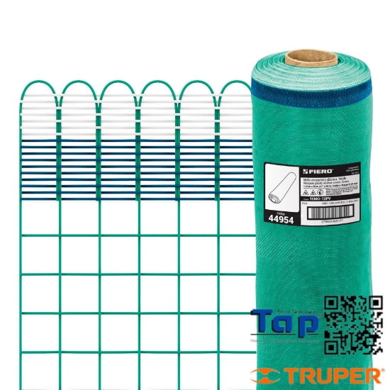 Imagen de MALLA MOSQUITERA  PCO VERDE ROLLO 30 MX1.2M