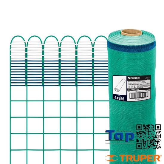Imagen de MALLA MOSQUITERA  PCO VERDE ROLLO 30 MX1.7M