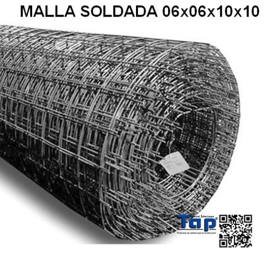 Imagen de MALLA SOLDADA 06x06x10x10