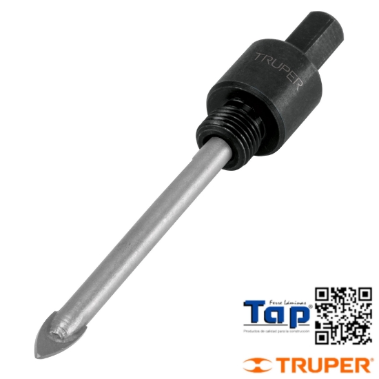 Imagen de MANDRIL P BROCASIERRA DIAMANTE C ROSCA 009 3/8" TRUPER