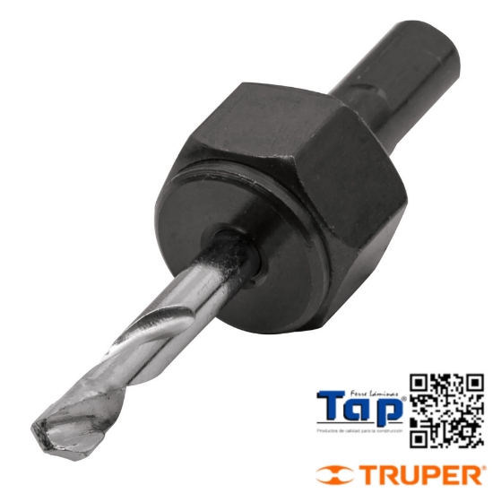 Imagen de MANDRIL P BROCASIERRA DIAMANTE SIN ROSCA 009 3/8" TRUPER