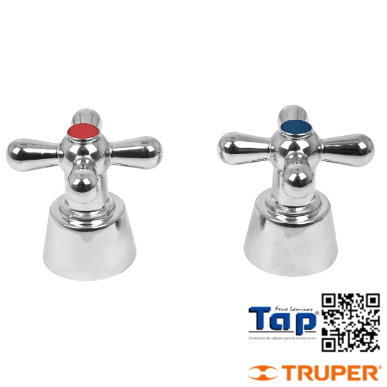 Imagen de MANERAL CRUCETA P LAVABO FOSET JGO 2 PZAS