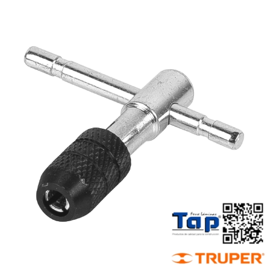 Imagen de MANERAL EN T P MACHUELO 005 3/16" TRUPER