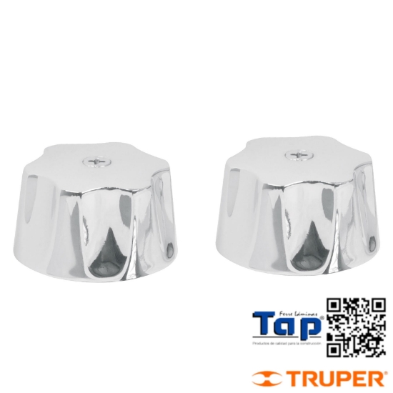 Imagen de MANERAL HEX LAVABO Y FREGADERO COMPRESION FOSET JGO 2 PZAS