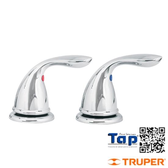 Imagen de MANERAL P LAVABO TALADROS SEPARADOS FOSET JGO 2 PZAS
